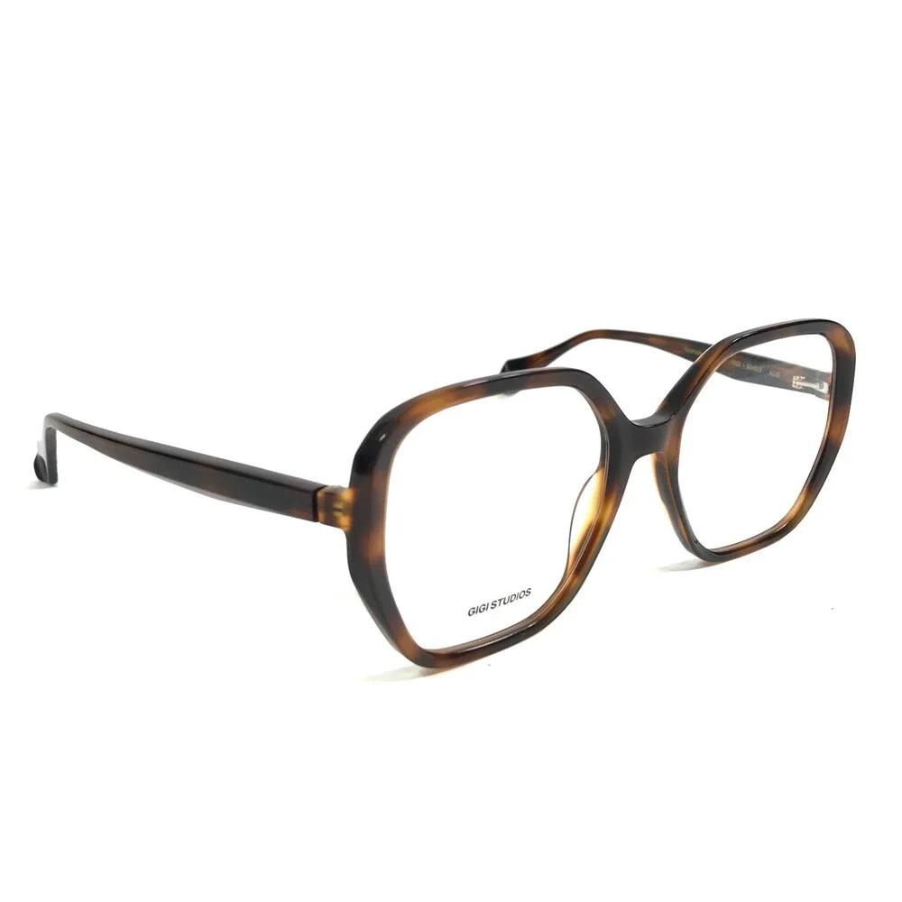 Gigi Studios Eyeglasses Frames ACID 6940/2 Tortoise Butterfly Full Rim 53-19-140